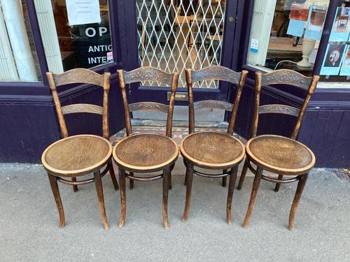 Set of 4 Original Thonet Chairs Cafe Style Chairs (1 of 5)