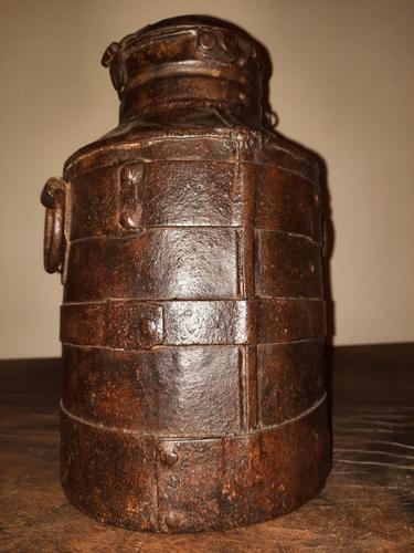 18th Century Iron Banded & Riveted Cream Can (1 of 13) 18th Century Iron Banded & Riveted Cream Can (1 of 13)