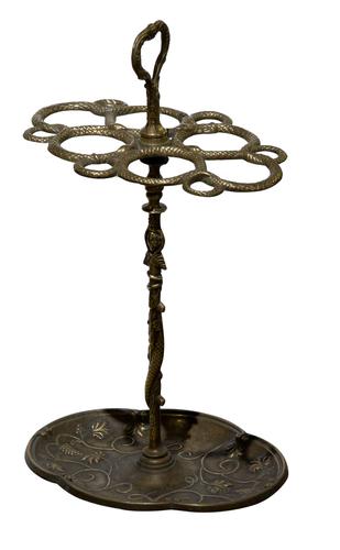 Late 19th Century Brass Stick Stand (1 of 6) Late 19th Century Brass Stick Stand (1 of 6)
