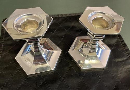 Pair of Silver Candlesticks (1 of 8) Pair of Silver Candlesticks (1 of 8)