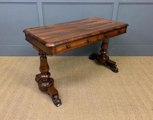 Early Victorian Rosewood Library Table (1 of 15) Early Victorian Rosewood Library Table (1 of 15)