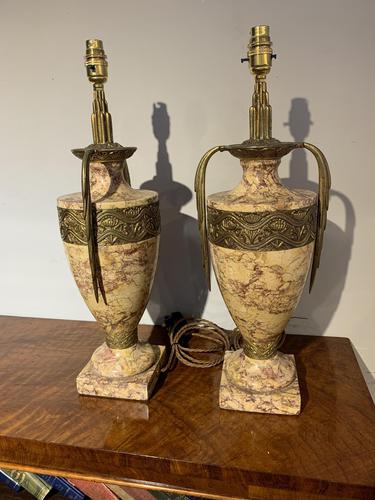 Pair of Art Deco Table Lamps (1 of 8) Pair of Art Deco Table Lamps (1 of 8)