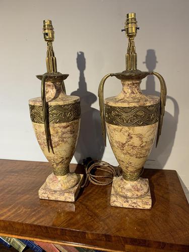 Pair of Art Deco Table Lamps (1 of 8)