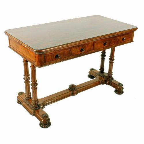 Mid 19th Century Mahogany Library Table (1 of 8) Mid 19th Century Mahogany Library Table (1 of 8)