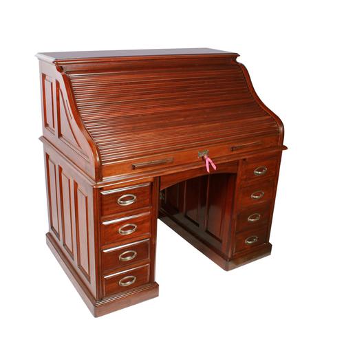 English Mahogany Roll Top Desk (1 of 9) English Mahogany Roll Top Desk (1 of 9)