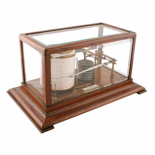 Edwardian Oak Cased Barograph (1 of 8) Edwardian Oak Cased Barograph (1 of 8)