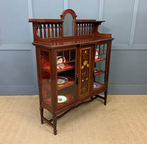 Shapland & Peter Mahogany Display Cabinet (1 of 16)