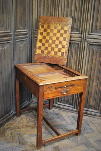 Antique French Tric Trac Games Table (1 of 6) Antique French Tric Trac Games Table (1 of 6)