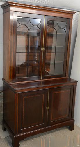 Georgian Mahogany Bookcase (1 of 7)