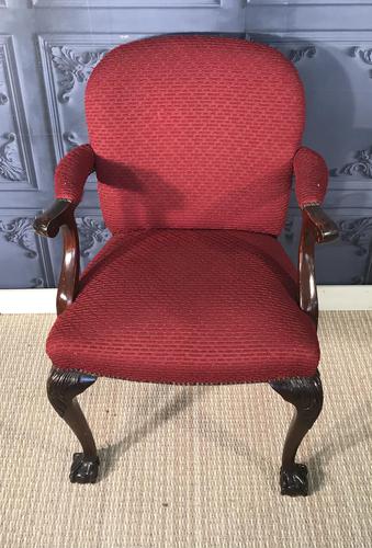 Mahogany Desk Chair (1 of 7) Mahogany Desk Chair (1 of 7)