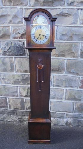 Antique Oak Granddaughter Clock c.1900 (1 of 1)