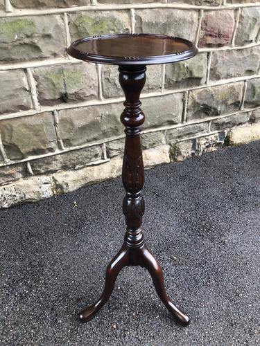 Antique Mahogany Torchiere Plant Stand (1 of 6) Antique Mahogany Torchiere Plant Stand (1 of 6)