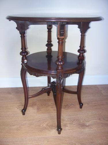 Gillows Quality Mahogany Lamp / Wine / Occasional Table (1 of 1)