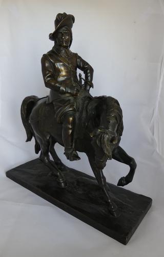 Stunning Antique Bronze of a Mounted Cavalier (1 of 11) Stunning Antique Bronze of a Mounted Cavalier (1 of 11)