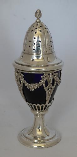 Beautiful 19th Century Continental Silver Sugar Sifter (1 of 7) Beautiful 19th Century Continental Silver Sugar Sifter (1 of 7)