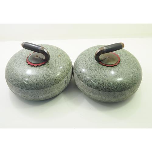 Fine Pair of Scottish Granite Curling Stones c.1870 (1 of 1)