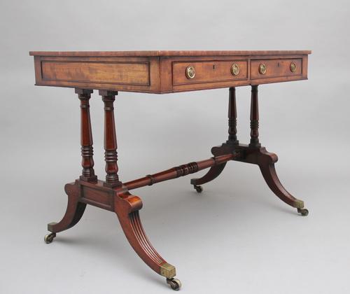 Early 19th Century Mahogany Library Table (1 of 12) Early 19th Century Mahogany Library Table (1 of 12)