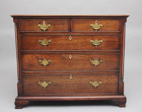 18th Century Oak Chest of Drawers (1 of 10)