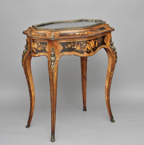 19th Century Kingwood & Inlaid Bijouterie Table c.1860 (1 of 1)