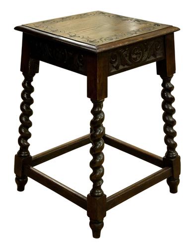 Carved Oak Occasional Table c.1880 (1 of 6) Carved Oak Occasional Table c.1880 (1 of 6)