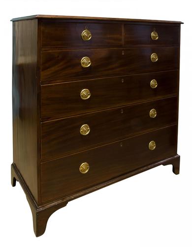 19th C Mahogany Chest of Drawers (1 of 7) 19th C Mahogany Chest of Drawers (1 of 7)