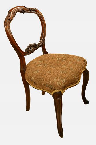 19th Century Walnut Side Chair c.1860 (1 of 1) 19th Century Walnut Side Chair c.1860 (1 of 1)