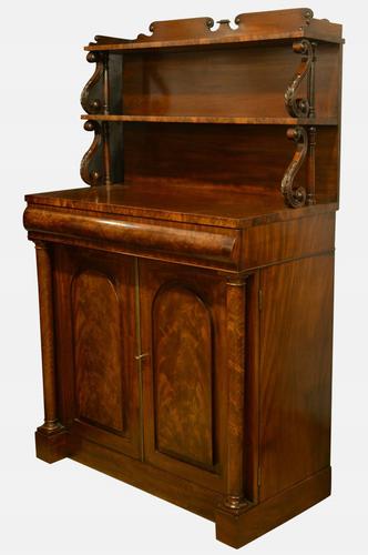 Regency Flame Mahogany Chiffonier (1 of 1) Regency Flame Mahogany Chiffonier (1 of 1)