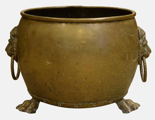 19th Century Brass Log Bucket (1 of 1) 19th Century Brass Log Bucket (1 of 1)