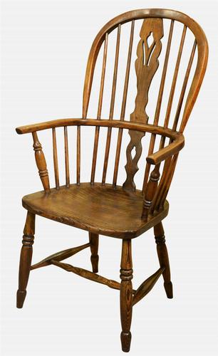 19th Century Highback Windsor Armchair (1 of 1) 19th Century Highback Windsor Armchair (1 of 1)