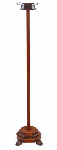 Art Deco Mahogany Hall, Coat or Hat Stand c.1920 (1 of 1) Art Deco Mahogany Hall, Coat or Hat Stand c.1920 (1 of 1)