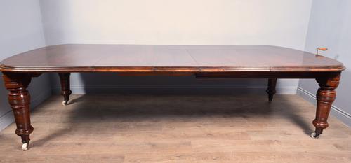 Large Victorian Mahogany 12 Seat Dining Table (1 of 7) Large Victorian Mahogany 12 Seat Dining Table (1 of 7)