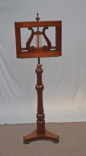 Mahogany Duet Music Stand (1 of 1)