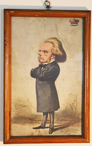 Vanity Fair 'Spy' Chromolithographs. Group of 4 19thc Framed Portraits. (1 of 1) Vanity Fair 'Spy' Chromolithographs. Group of 4 19thc Framed Portraits. (1 of 1)