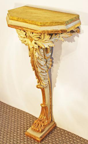 Georgian Antique Console Pedestal Table. (1 of 1) Georgian Antique Console Pedestal Table. (1 of 1)