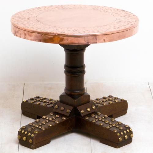 Copper Topped Bar Table (1 of 10) Copper Topped Bar Table (1 of 10)