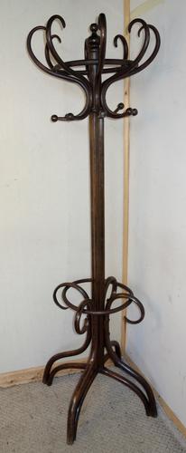 Bentwood Hat Coat Hall Stand c.1920 (1 of 1)