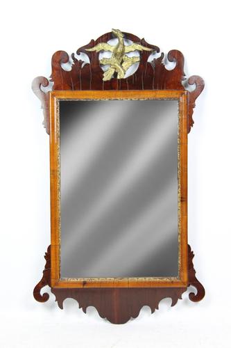 Antique Chippendale Mahogany Fretwork Mirror (1 of 13)