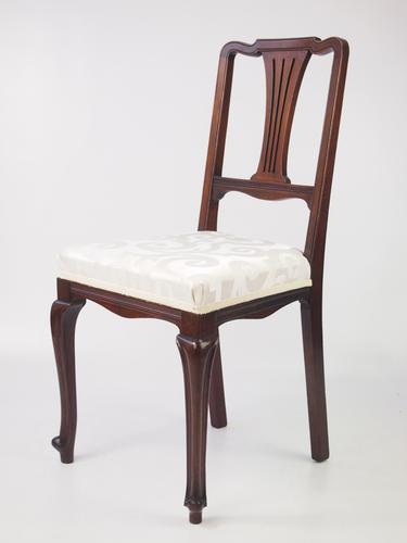 Small Edwardian Dressing Table Chair (1 of 1)