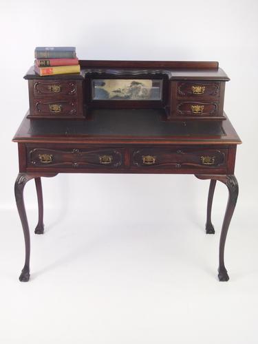 Antique Victorian Mahogany Desk (1 of 1) Antique Victorian Mahogany Desk (1 of 1)
