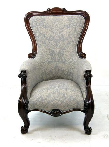 Fabulous Mahogany Victorian Armchair c.1870 (1 of 1)