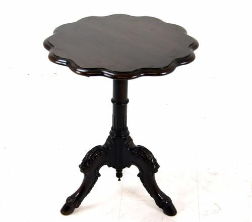 Unusual Mahogany Victorian Side Table c.1880 (1 of 1)