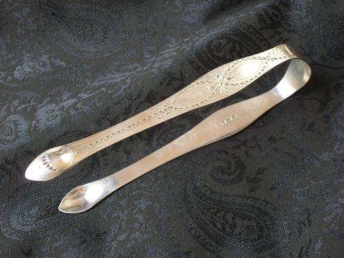 Antique Georgian sterling silver sugar tongs, Peter & Ann Bateman 1791 ( free postage to UK) (1 of 1) Antique Georgian sterling silver sugar tongs, Peter & Ann Bateman 1791 ( free postage to UK) (1 of 1)