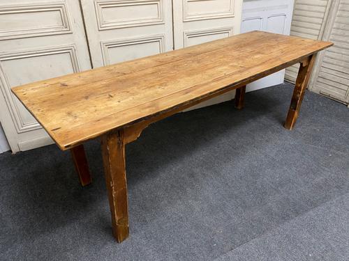 19th Century Pine Kitchen Table (1 of 10)