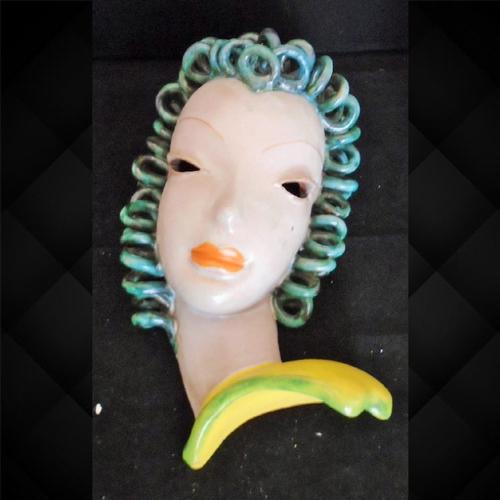 Goldscheider Art Deco Wall Mask (1 of 9) Goldscheider Art Deco Wall Mask (1 of 9)