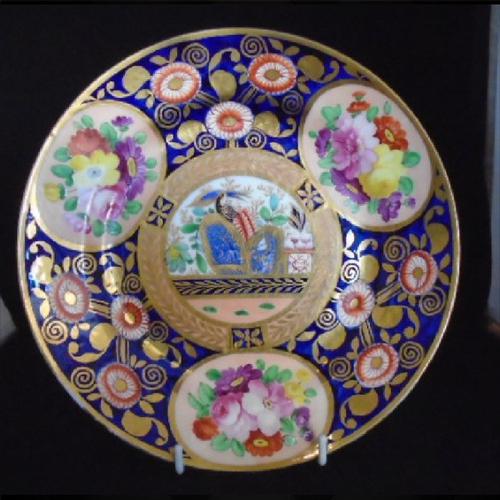 Swansea Porcelain Plate (1 of 6) Swansea Porcelain Plate (1 of 6)