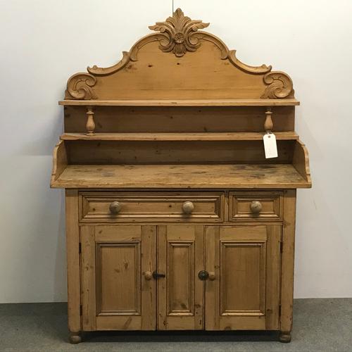 Old Victorian Yorkshire Pine Dresser (1 of 9)