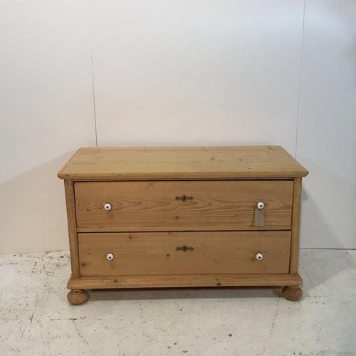 Useful Pine Storage Chest of Drawers c.1925 (1 of 1)