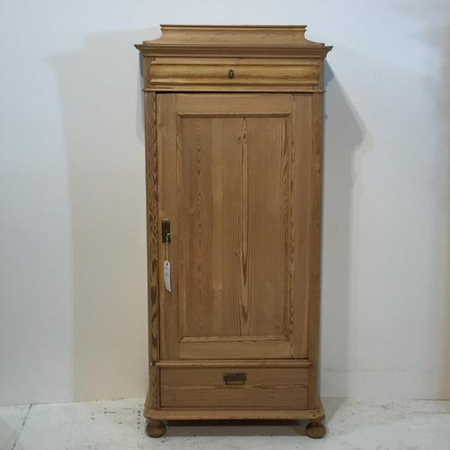 Antique Pine Danish Kitchen Cupboard c.1910 (1 of 1)