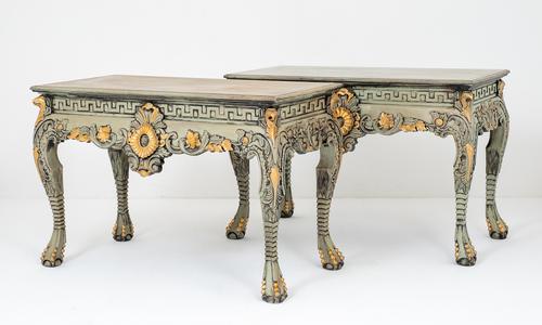 Superb Pair of Chippendale Style Console Tables (1 of 10)