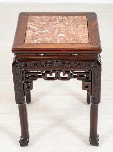 Chinese Hardwood Urn Stand c.1870 (1 of 7)